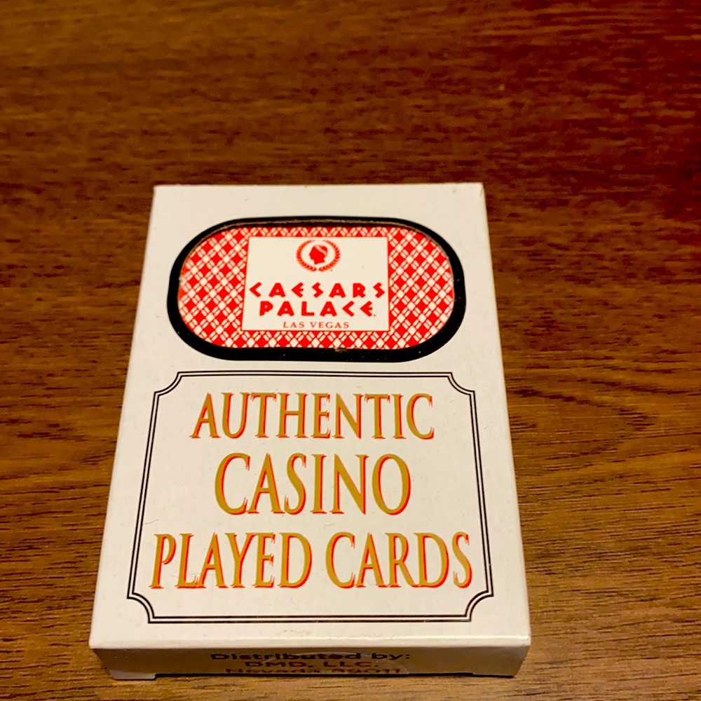 Caesars Palace Las Vegas playing cards